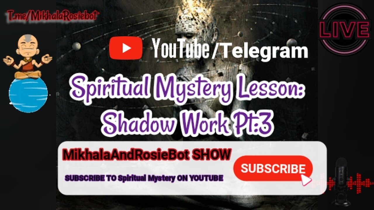 Mikhala And Rosie💞Bot SHOW: Spiritual Mystery Lesson_ Shadow Work Part:3 Ep:1 #VishusTv 📺