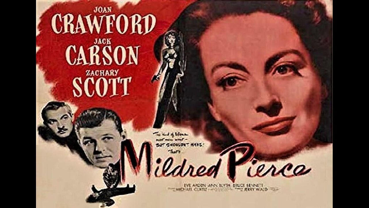 MILDRED PIERCE 1945 Joan Crawford Shines in Noir Melodrama of Business & Murder FULL MOVIE inHD