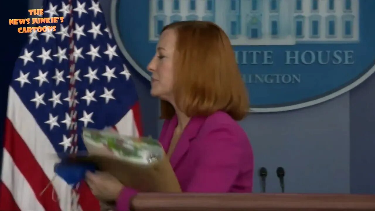 Psaki ignores question about confirmed report on Hunter Biden's laptop and runs away.