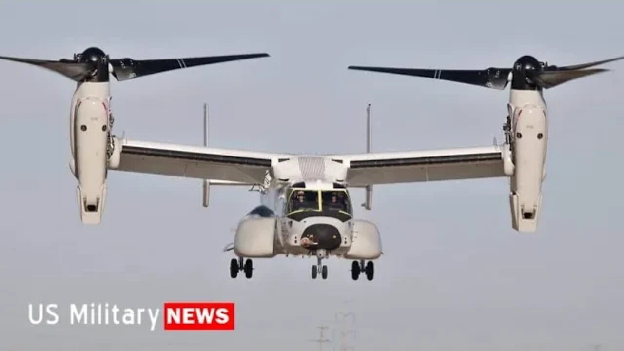 Here Comes the CMV-22B Osprey Tiltrotor