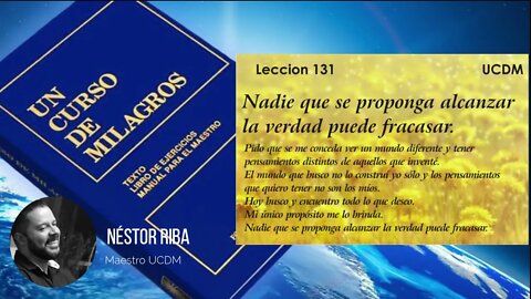 Lección 131 de Un Curso De Milagros