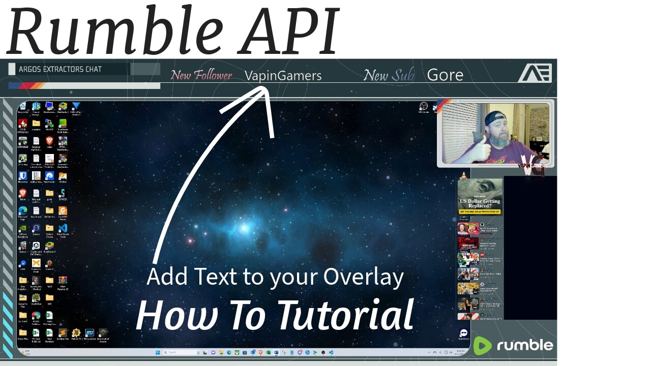 Rumble API Setup Tutorial for Live Stream Set Up