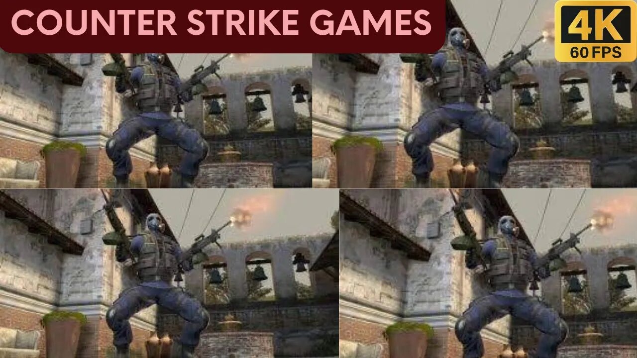 Counter Strike Games | Evolution Of Counter Strike | 4K 60FPS