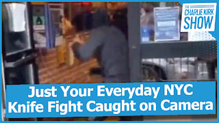 Just Your Everyday NYC Knife Fight Caught on Camera