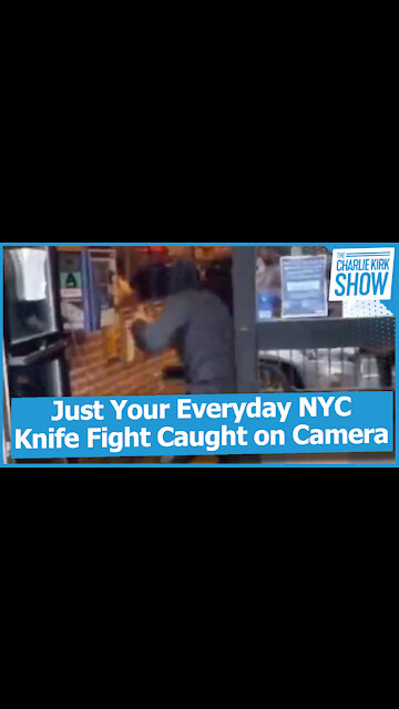 Just Your Everyday NYC Knife Fight Caught on Camera