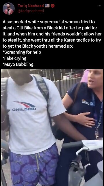 CitiBike Karen Is Innocent! #shorts