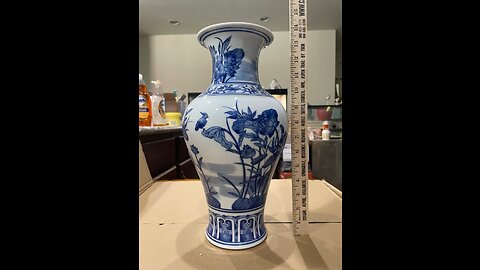 A nice porcelain vase