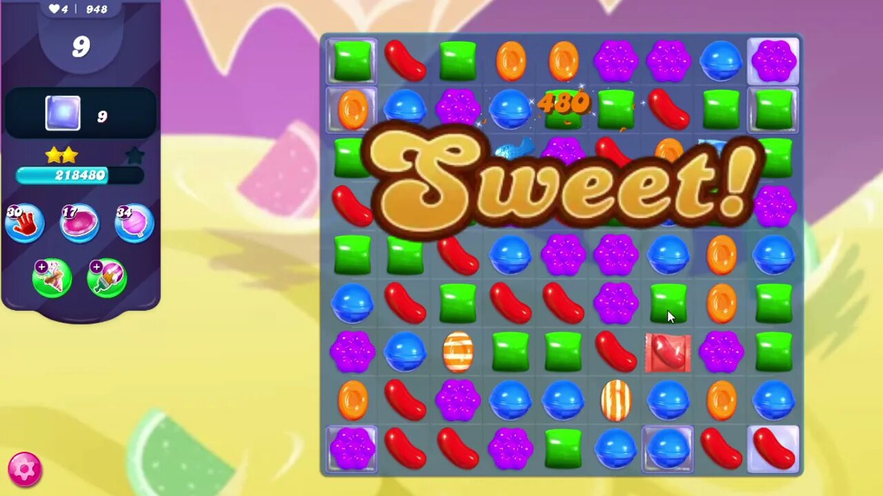 Candy Crush Saga Level 948