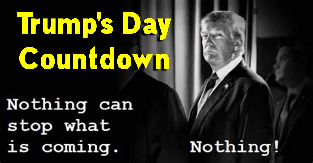 Trump's Day Countdown: The Storm is Upon Us! - RED OCTOBER!!.