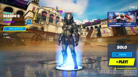 The Predator gets epic in Thermal Mode! / FORTNITE / MCvsAvsPvsT