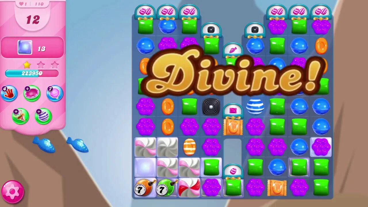 Candy Crush Saga Level 110