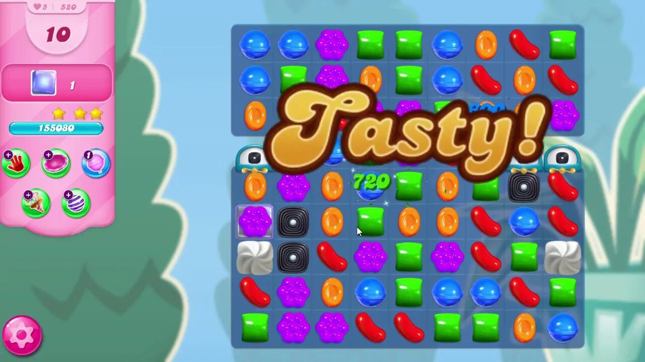 Candy Crush Saga Level 520