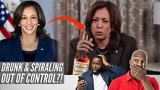 Kamala Harris DRUNK & DISHEVELED? Odd First Statement After Election Loss