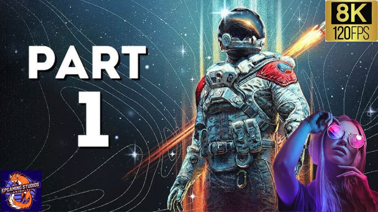 Starfield Part 1 - Live Gameplay Walkthrough [4K 60FPS PS5] - No Commentary