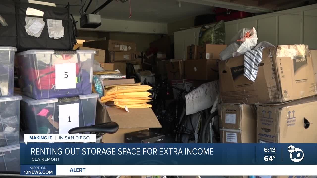 Renting out storage space for extra income