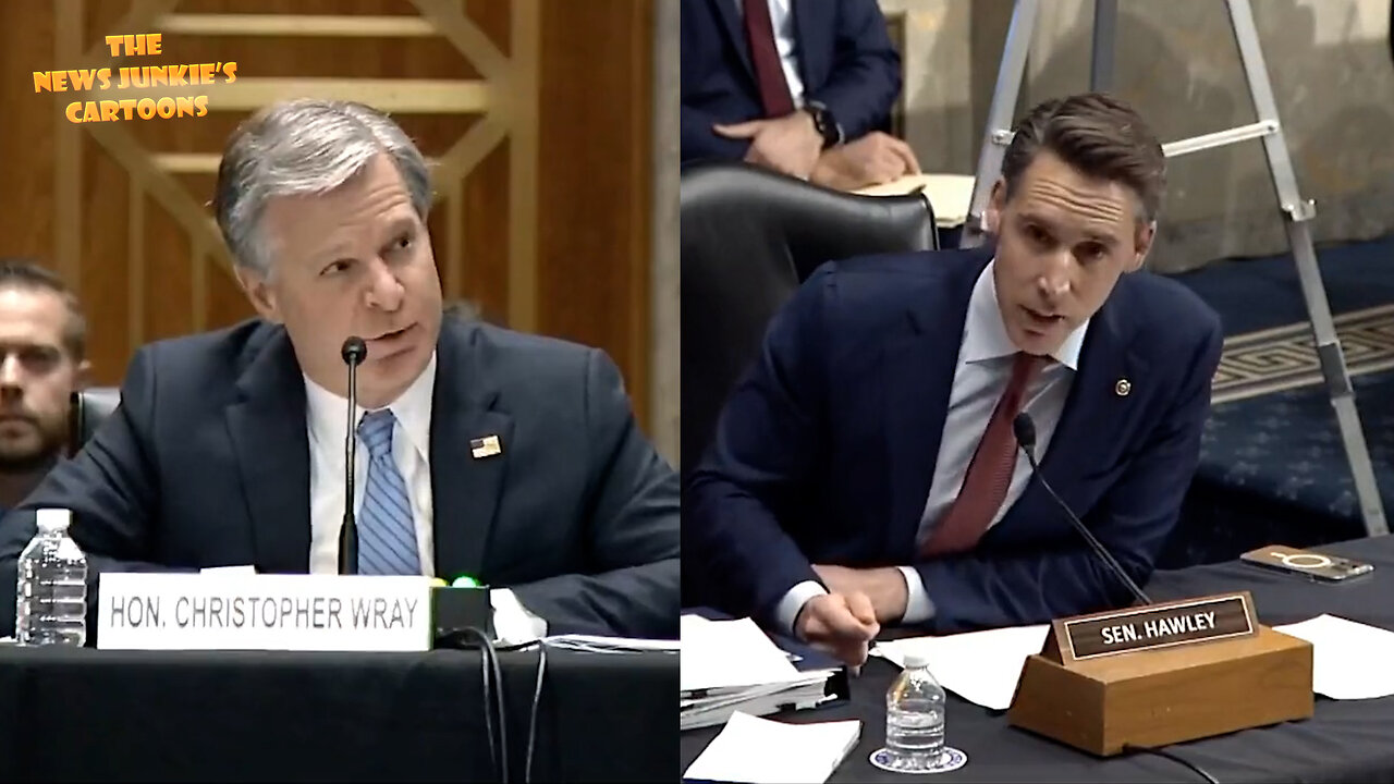 Must watch: Sen Hawley blasts the FBI arresting peaceful pro-life demonstrators, taking agents off child sex abuse & human trafficking cases, "deliberately" suppressing investigations into the Biden family corruption.