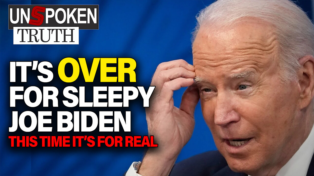 It's OVER for SLEEPY JOE - this time for real