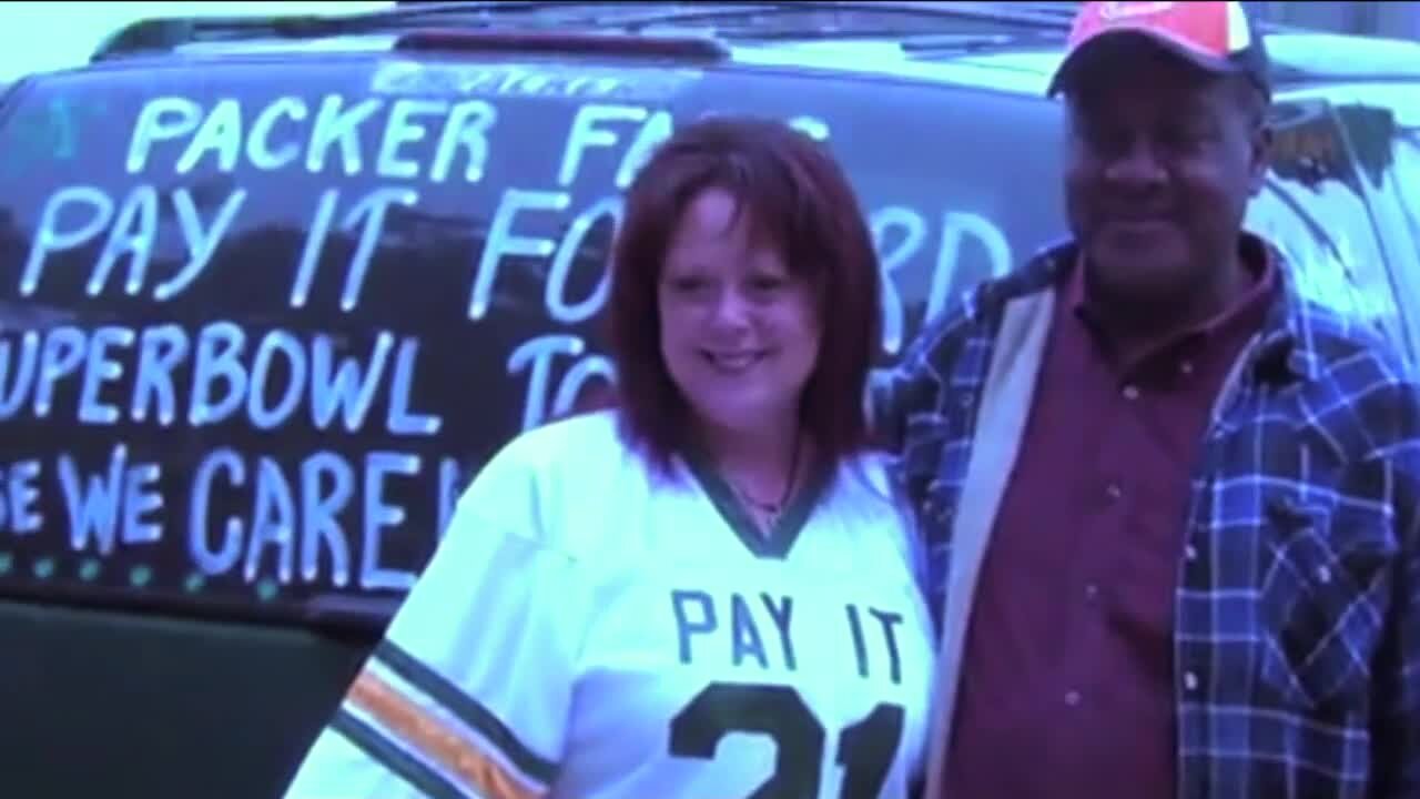 Packers fan delivers Wisconsin-based cheese, meat to food pantries en-route to Super Bowl host city