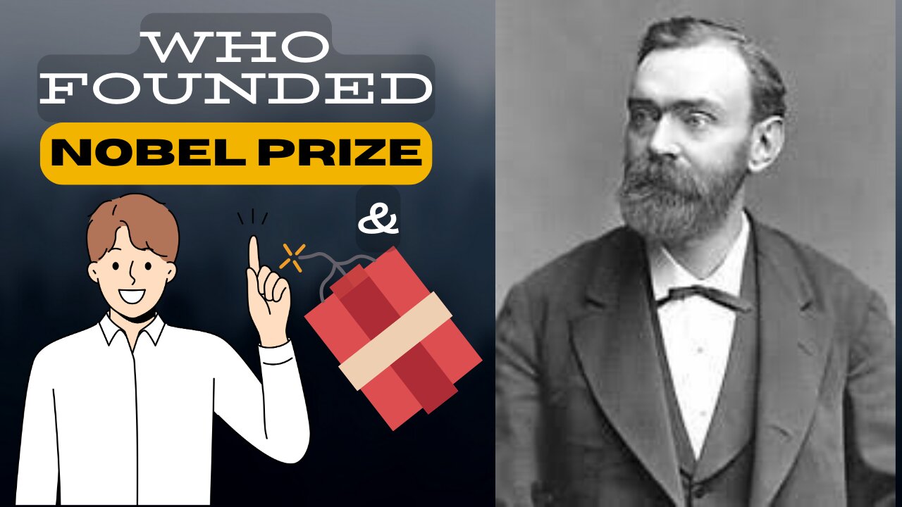 Who Was Alfred Nobel ? _The Man Behind Nobel Prize | The maker of dynamite | 1st Nobel Prize #whowas