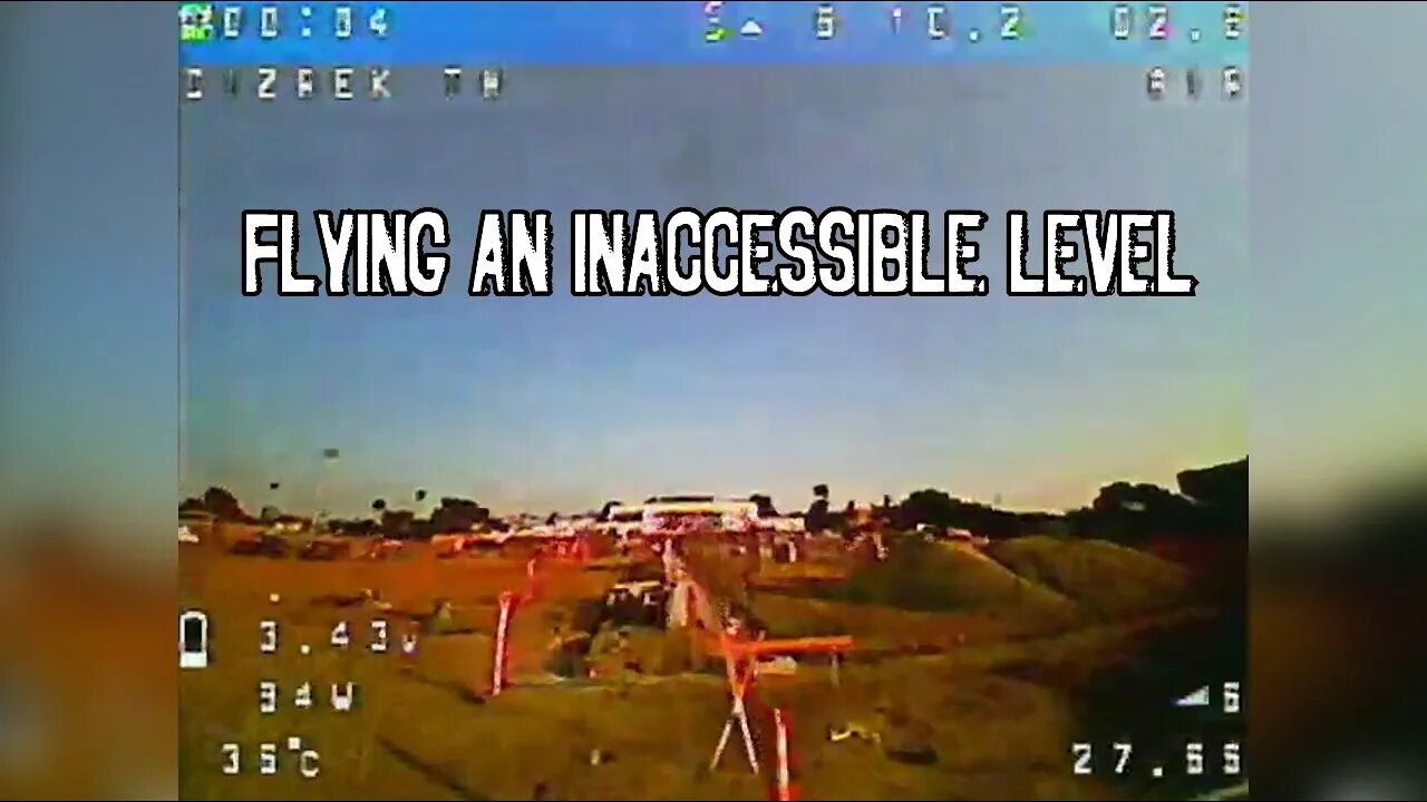 Flying An Inaccessible Level (Drone Flying)