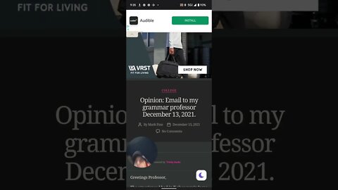 Opinion: trying to fix my website.