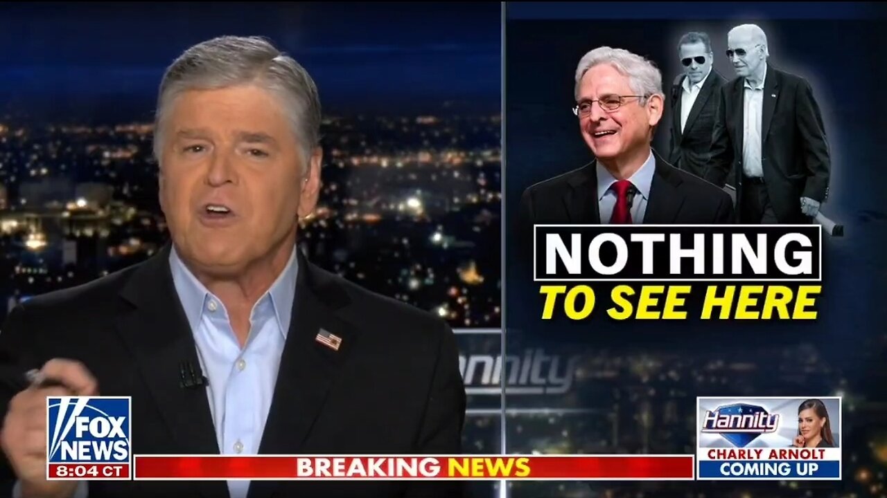 Hannity: Is AG Garland Lying To Protect Biden Crime Family?