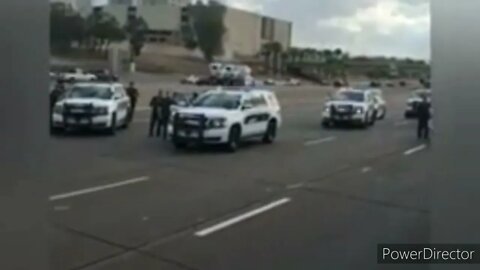 Cops mistakenly swarm woman truck driver