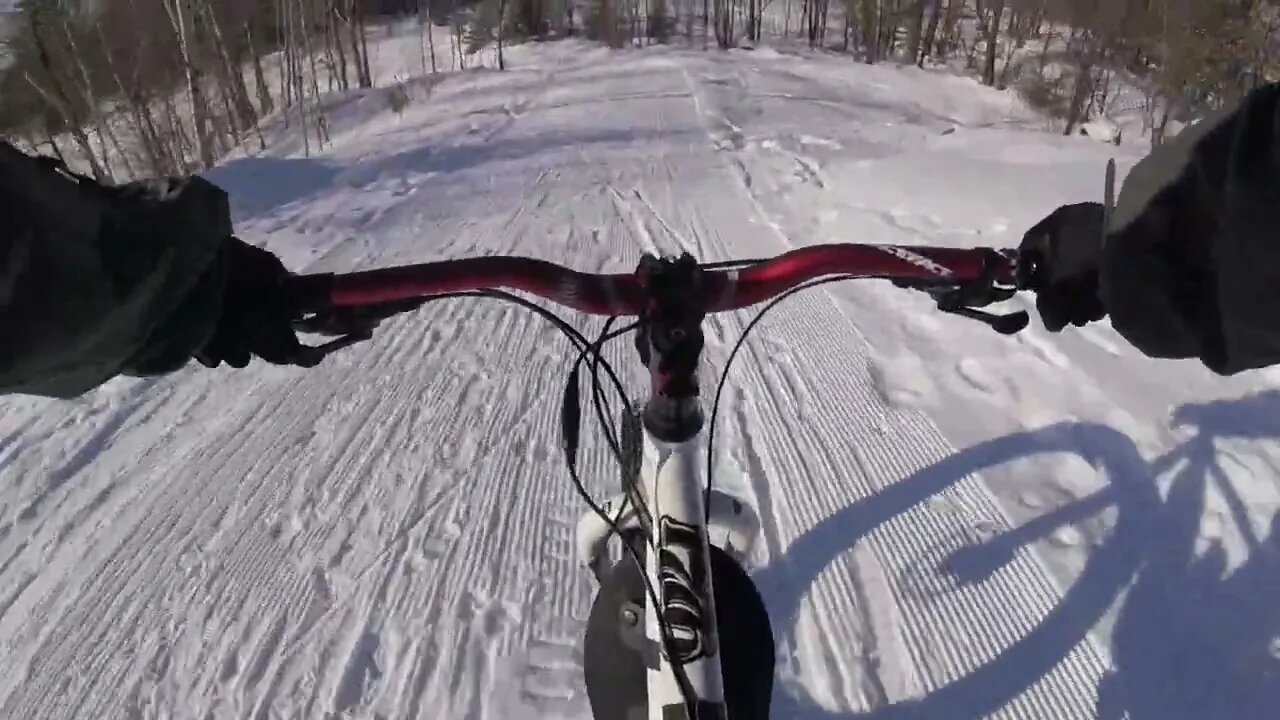 Marquette Snow Biking Mission ( Framed Minnesota 2.2 )