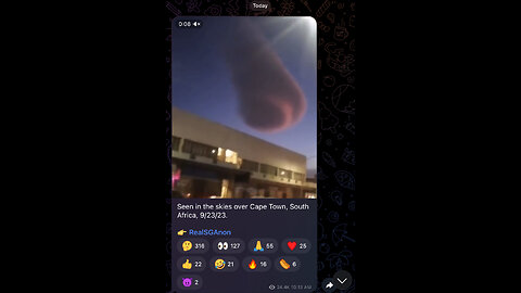 Seen in the skies over Cape Town, South Africa, 9/23/23.