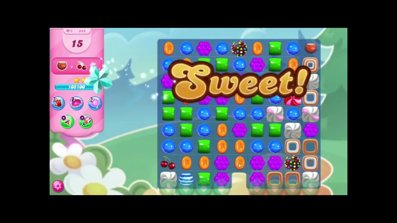 Candy Crush Saga Level 932