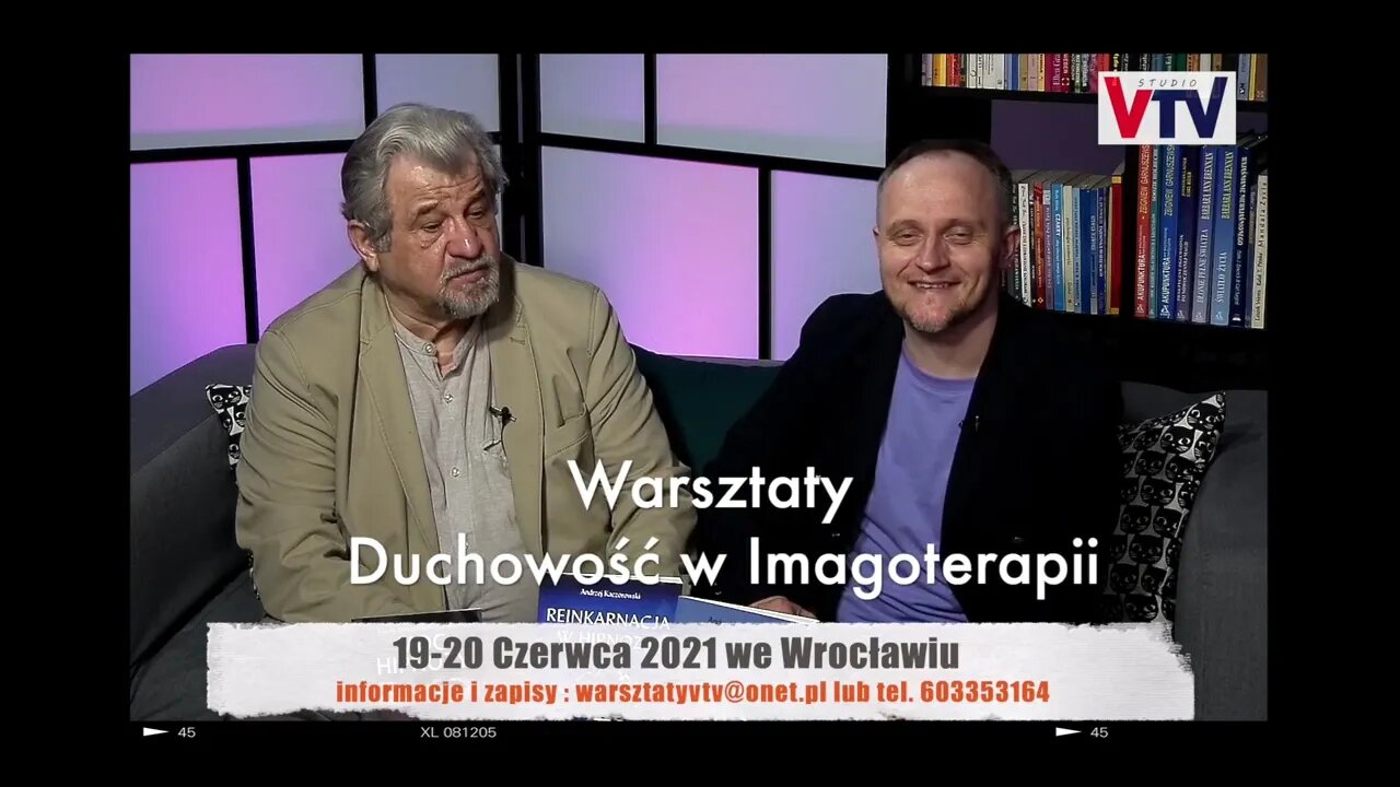 DUCHOWOŚĆ W IMAGOTERAPII WARSZTATY WE WROCŁAWIU Z dr Andrzejem Kaczorowskim© 2021 VTV