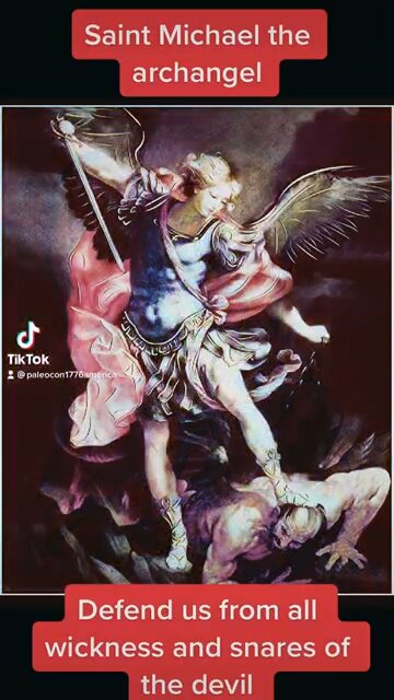 Tribute to saint Michael