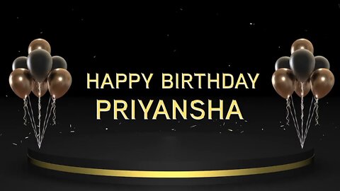 Wish you a very Happy Birthday Priyansha