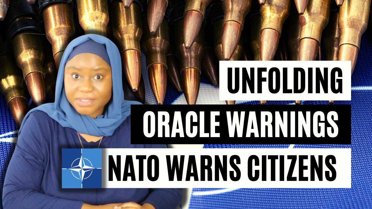 ORACLE WARNINGS UNFOLDING - NATO ALLIES WARN EU CITIZENS OF COMING WAR & TERROR ATTACKS