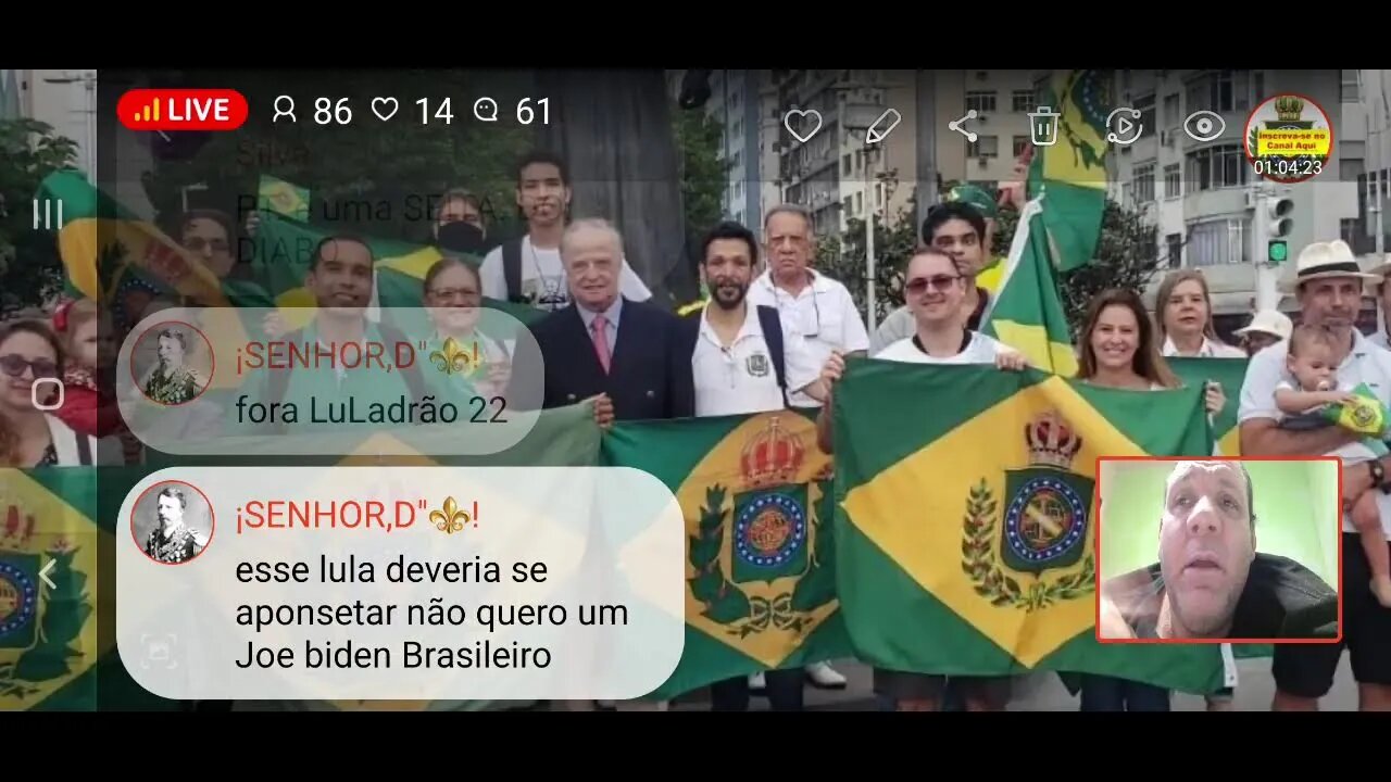 Live: Como foi o Ato em comemoração a Princesa Isabel a Redentora