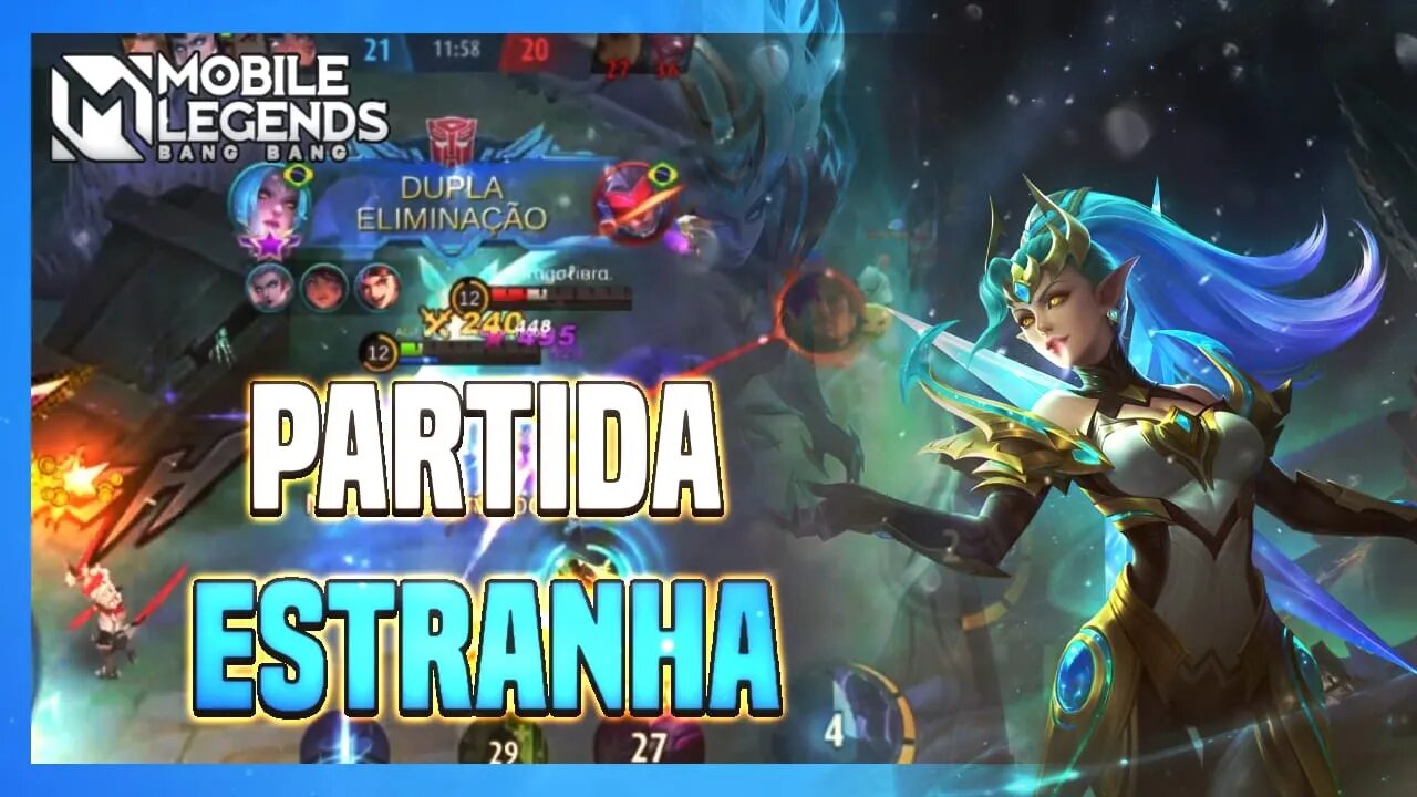 FIZ KARINA TANK DEPOIS DO NERF E JOGUEI A PT MAIS ESTRANHA DA MINHA VIDA | Mobile Legends