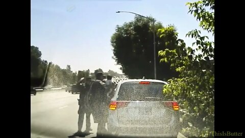 CHP Officers Save Choking Baby On 101 Freeway