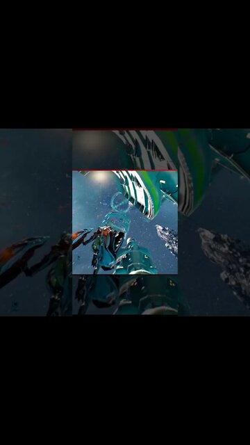 Warframe Player vs Archwing Interception