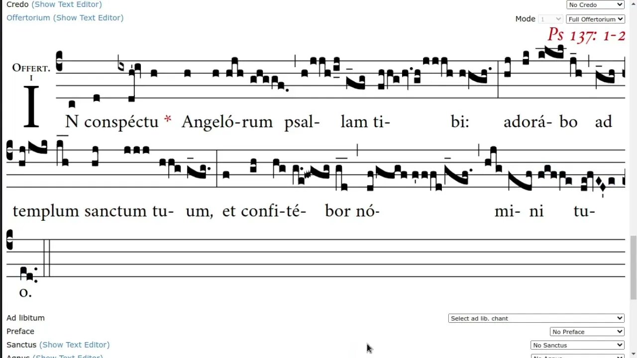 In conspectu Angelorum - Offertory for St Anthony Mary Zaccaria