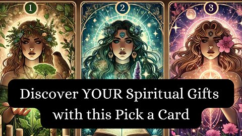 Discover Your Spiritual Gifts ✨ with this Pick A Card Reading #pickacard #tarot