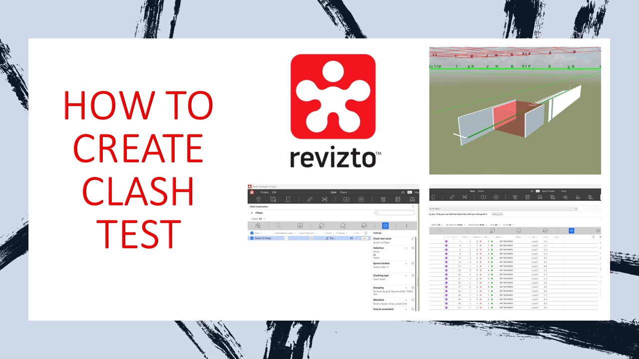 REVIZTO LESSON 6: HOW TO CREATE CLASH TEST