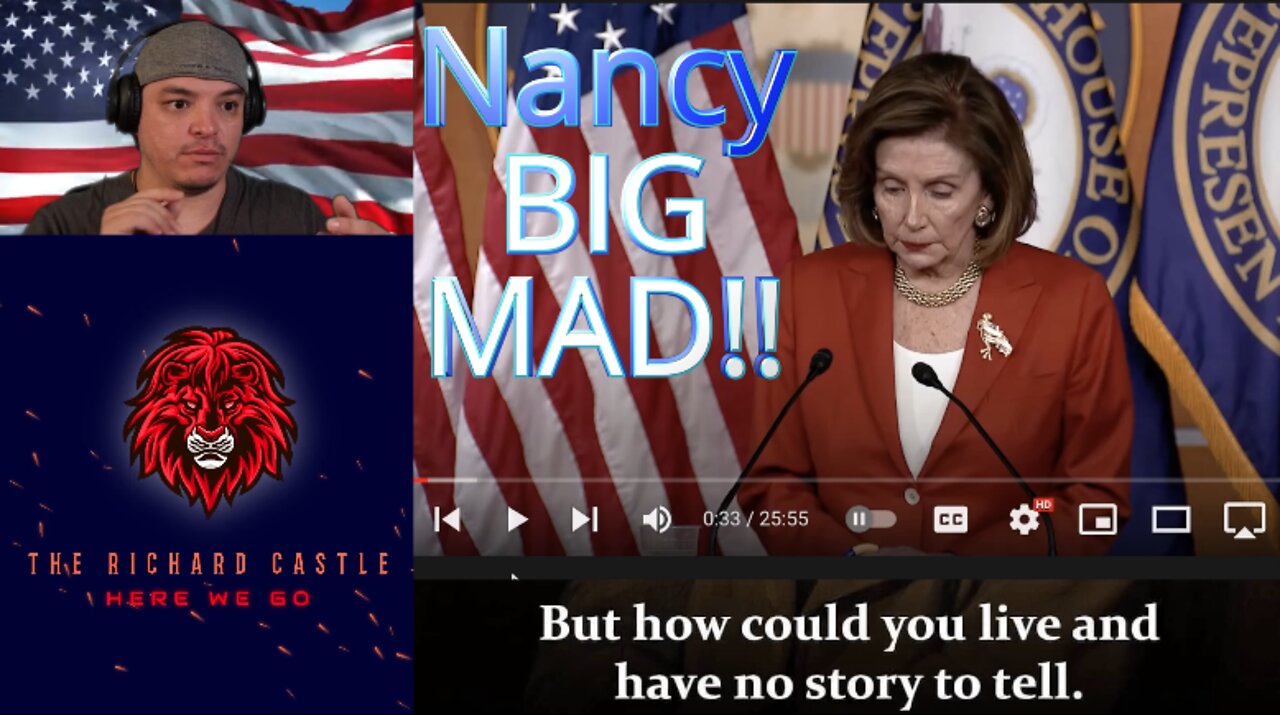 Nancy Pelosi reaction to overturning Roe v Wade - The Richard Castle