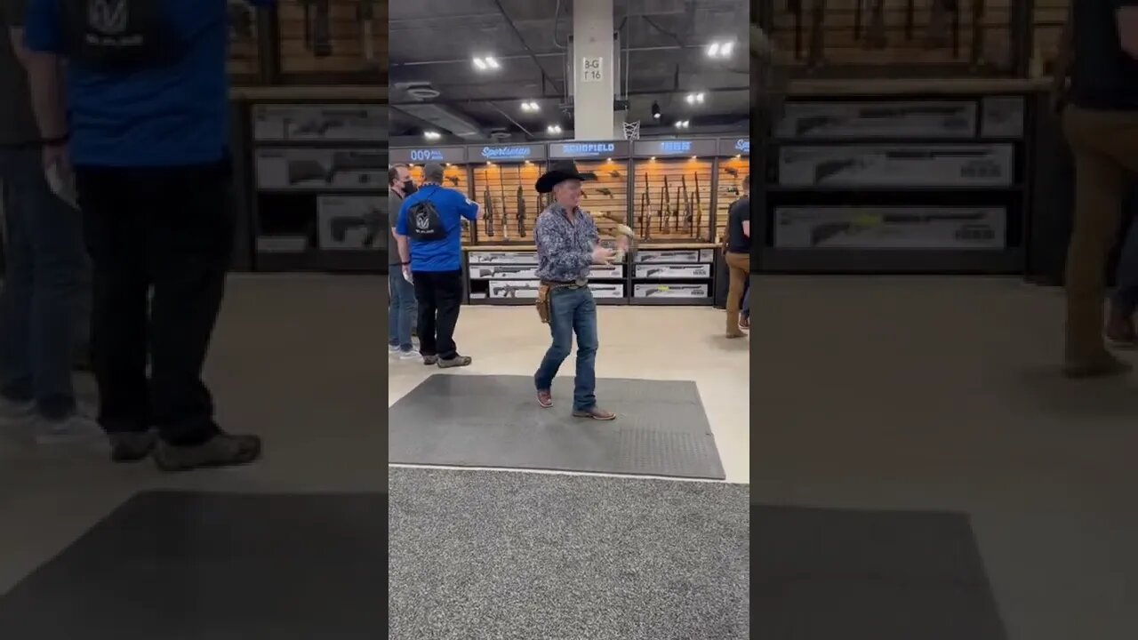 Gun slingin’ at Shot Show #Shorts