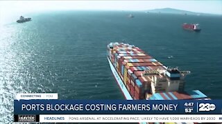 Los Angeles ports blockage costing farmers money