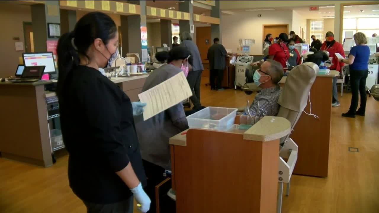 People donate blood to help Waukesha Christmas parade victims