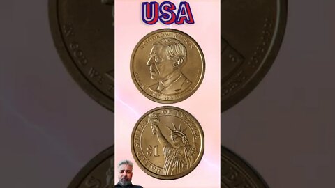 U. S. A. 1 Dollar 2013.#shorts #education #coinnotesz