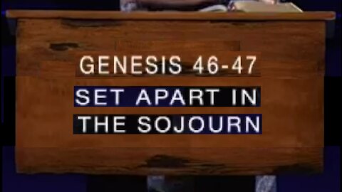 Set Apart in the Sojourn! 08/29/2021