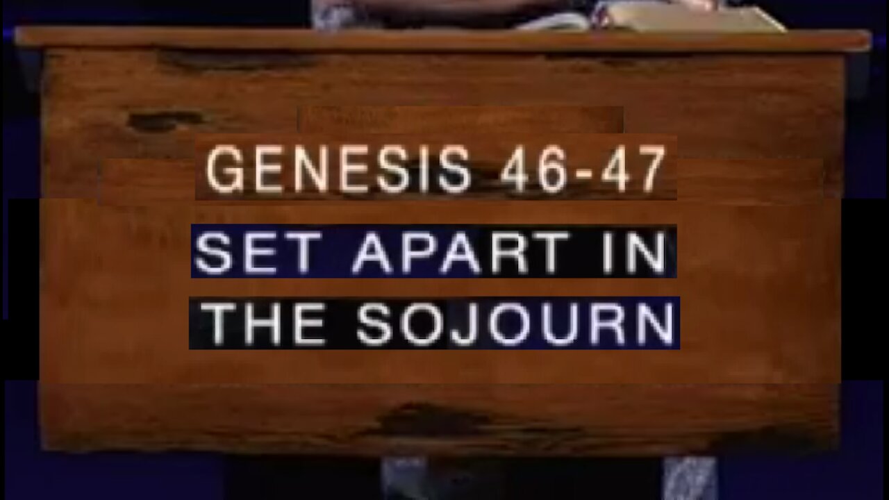 Set Apart in the Sojourn! 08/29/2021