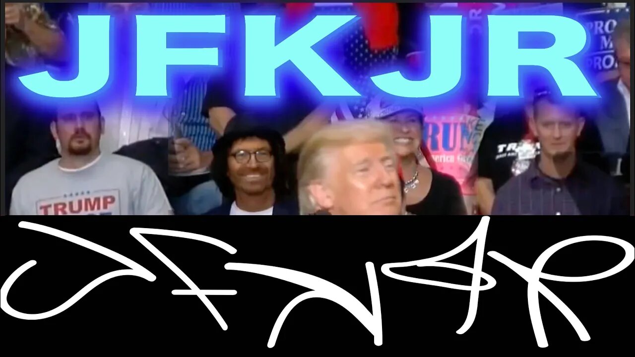 Vincent Fusca Writes JFKJR Letters in the Air