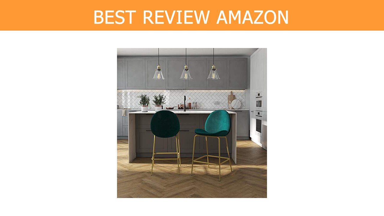 CosmoLiving Cosmopolitan Astor Stool Green Review